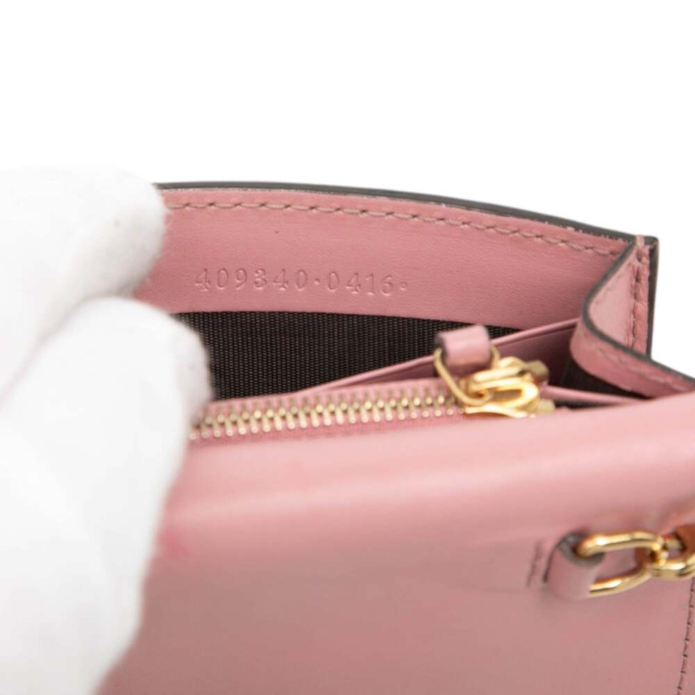 Icon Wallet On Chain Guccissima Leather #251589G70B - Picture 6 of 7